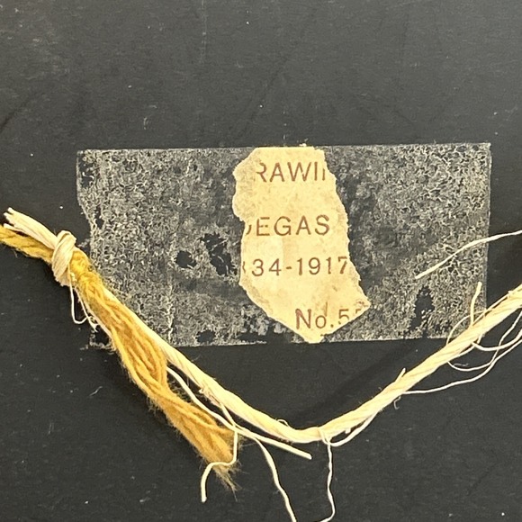 Modern Classics "The Bath" Nude Figure Art Panel on Lucite Signed "Degas" - Picture 6 of 9